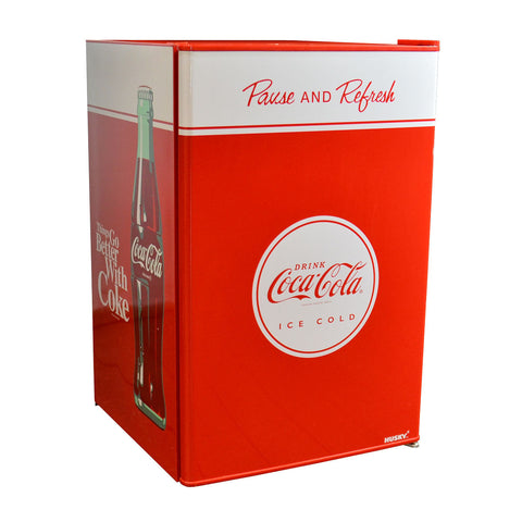 130L Coca-Cola Branded Solid Door Bar Fridge (CKK130-167-AU-HU.1)