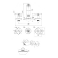 RYK008BM – Ryker Shower Set 1/4 Turn – Brushed Bronze sketch