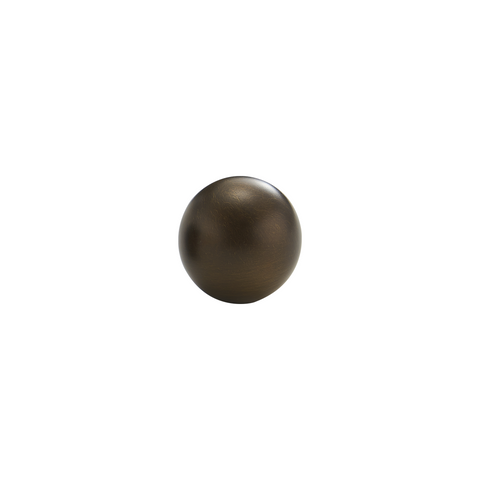 Cassia Solid Brass Spherical Knob | Bronze