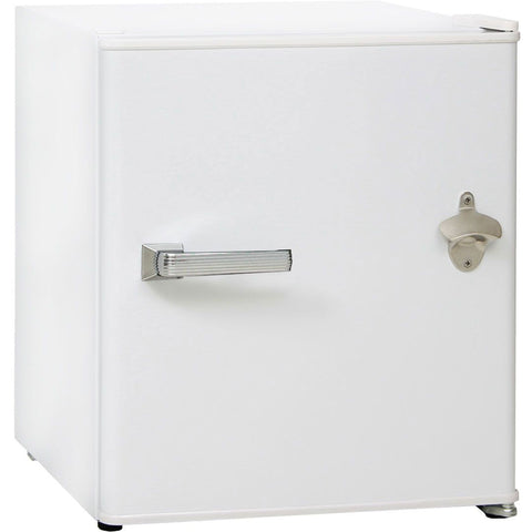 Retro White Vintage Mini Bar Fridge 46 Litre Schmick Brand With Opener - Model HUS-BC46W-RET