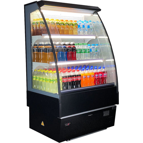 Rhino Energy Efficient Open Front Open Display Multi Deck Commercial Refrigerator / Cooler Model TK-9
