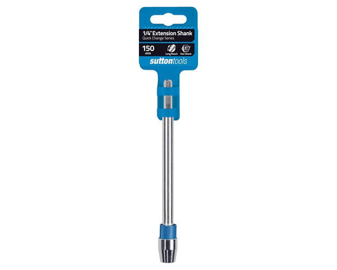 Suttons Quick Change Extension Shank– ¼ x 150mm