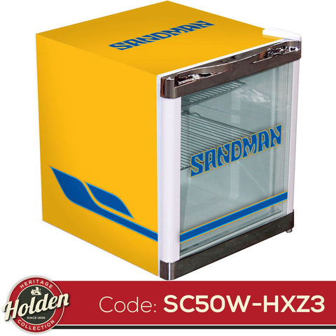 Holden Sandman Fridges HQ or HJ or HX or HZ Models Official Holden Heritage Item - Model HUS-SC50WH