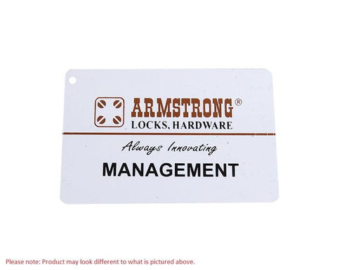 Blank Management Card for Armstrong Smart Digital Cabinet Lock 13.56 MHz