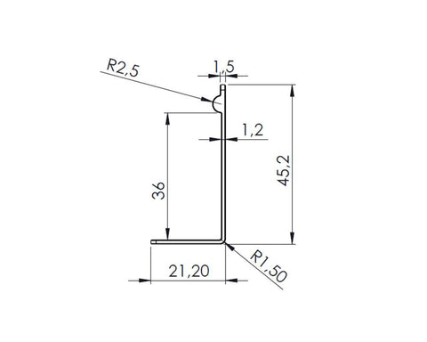 Furnipart Sheet Handle & Knob