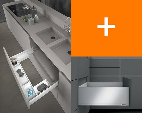 Blum LEGRABOX pure 500mm Drawer with BLUMOTION +