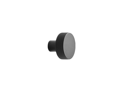 Furnipart Simon Knob. Finish: Black Powder Coated. Diameter: 35mm
