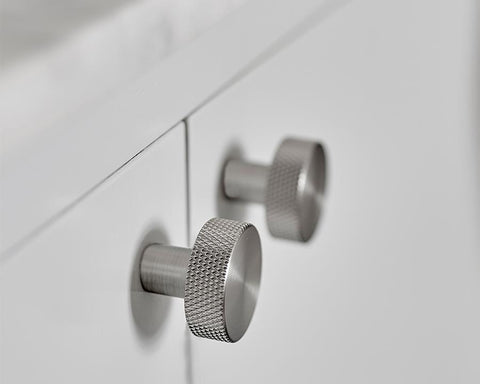 Furnipart Simon Knob. Finish: Inox Look. Diameter: 35mm