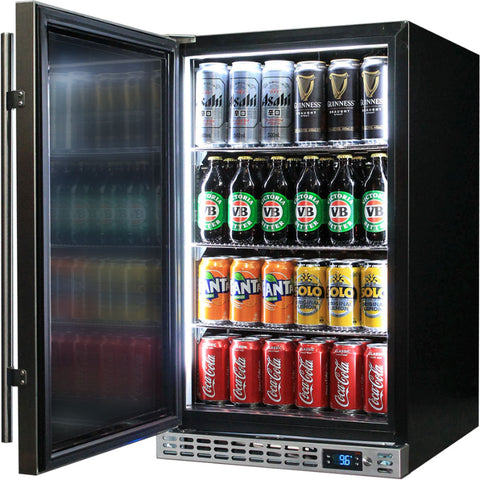 Schmick Quiet Running Front Venting Under Bench Bar Fridge - Model SK116L-SD: Room for a full stock-up