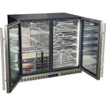 Schmick Under Bench Beer And Wine Dual Zone Bar Fridge - Model SK228D-HD