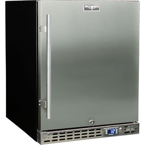 Schmick Quiet Running Front Venting Under Bench Solid Door Bar Fridge - Model SK86R-SD