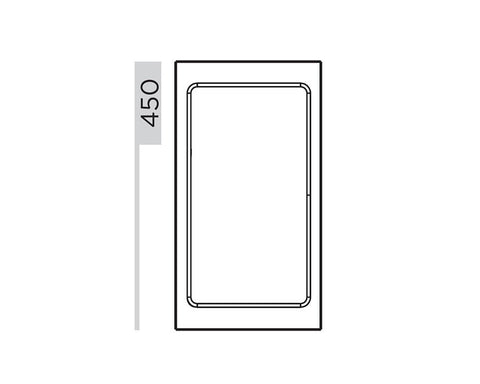 SIGE™ Kaos Wardrobe Line Fabric Hamper Kit Set Small Alpha Frame