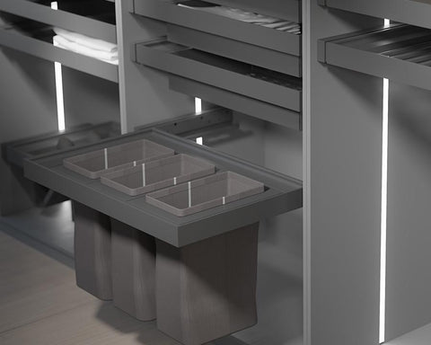 SIGE™ Kaos Wardrobe Line Fabric Hamper Kit to suit Alpha Frame