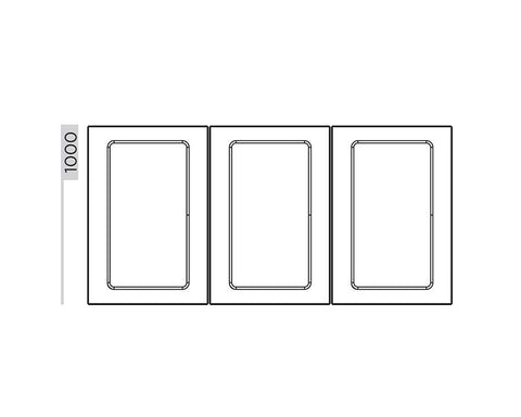 SIGE™ Kaos Wardrobe Line Fabric Hamper Kit to suit Alpha Frame