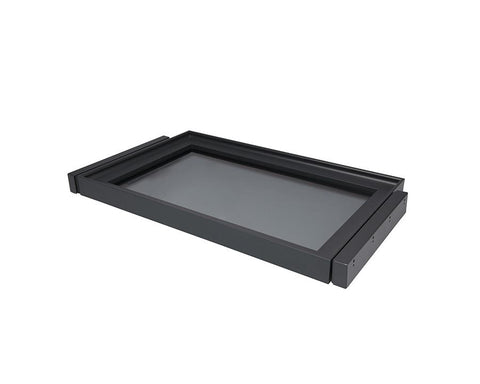 SIGE™ Kaos Wardrobe Line Glass Shelf Set Small Alpha Frame