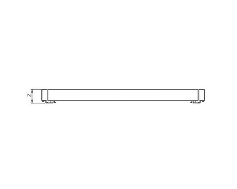 SIGE™ Kaos Wardrobe Line Wooden Shelf Set Alpha Frame