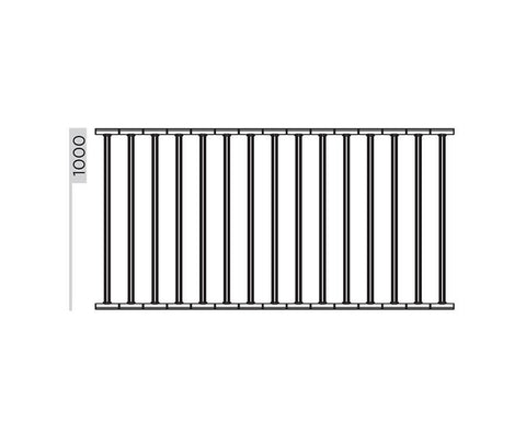 SIGE™ Kaos Wardrobe Line Trouser Rack Kit to suit Alpha Frame