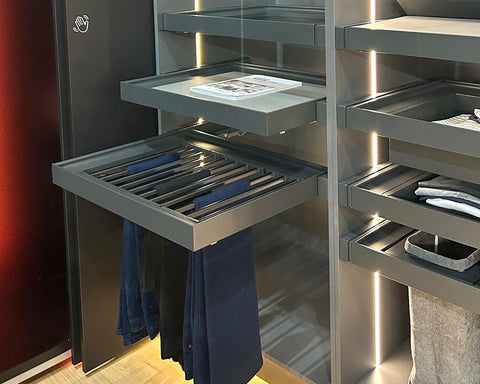 SIGE™ Kaos Wardrobe Line Trouser Rack Kit to suit Alpha Frame