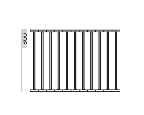SIGE™ Kaos Wardrobe Line Trouser Rack Kit to suit Alpha Frame