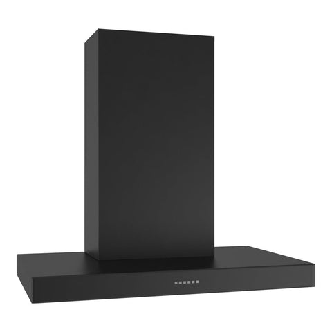 1200mm Canopy Rangehood – Black Finish