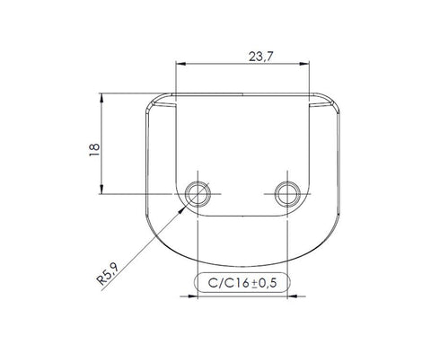 Furnipart Slope Handle & Knob