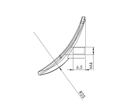 Furnipart Slope Handle & Knob