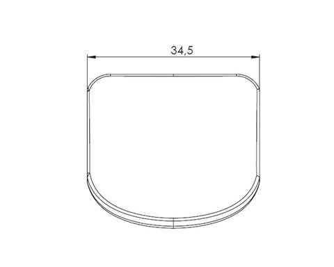 Furnipart Slope Handle & Knob