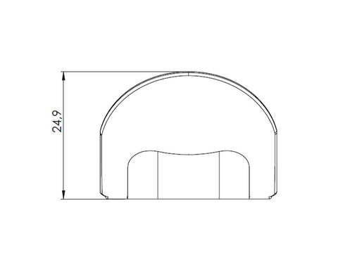 Furnipart Slope Handle & Knob