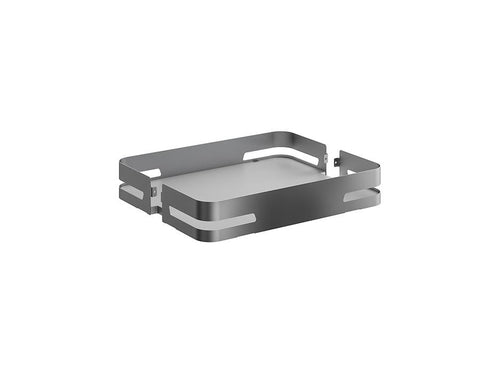 SIGE Materia Basket for Pull Out Pantry in Orion Grey with Silver Grey base. For 300mm carcase. Width: 230mm. Depth: 440mm. Height: 90mm. *Code includes 5 baskets*.