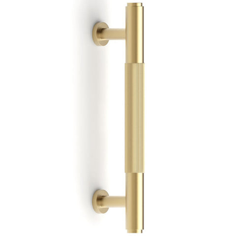 SOHO - Brushed Brass Handle (Premium Solid Brass Construction) (All Sizes)
