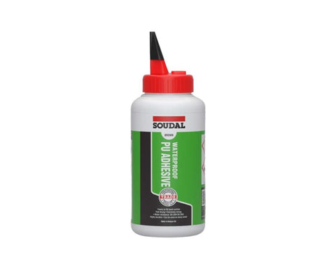 Soudal Waterproof Polyurethane Adhesive - Brown 750g