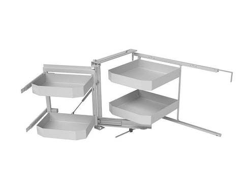 SIGE™ Pro Line 4 Basket Soft Close Corner Pull Out for 900mm Carcase
