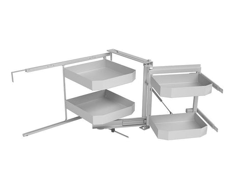 SIGE™ Pro Line 4 Basket Soft Close Corner Pull Out for 900mm Carcase