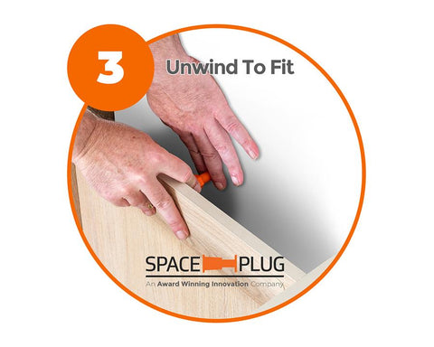SPACE-PLUG Adjustable Spacer Fixing. Size: For 30-50mm gaps. Single Buy