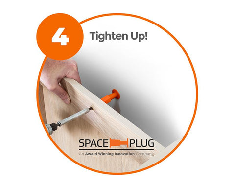 SPACE-PLUG Adjustable Spacer Fixing. Size: For 30-50mm gaps. Single Buy