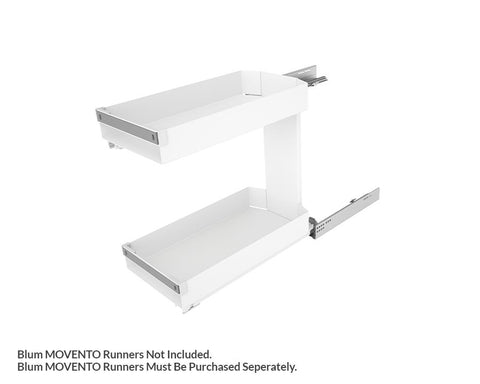 SIGE™ Pro Line Side Mount Soft Close Bottle Rack
