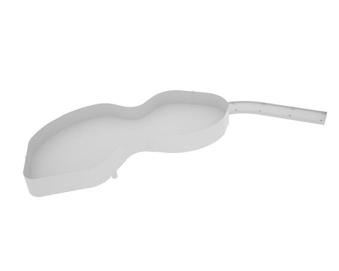 SIGE™ Pro Line Kidney Shelf for 900mm Carcase, Sold as Pair