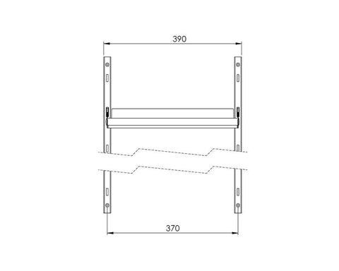 SIGE™ Pro Line Pantry Organiser Roll Holder. Depth: 100mm