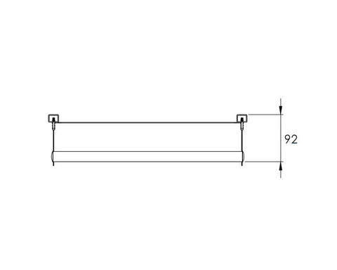 SIGE™ Pro Line Pantry Organiser Roll Holder. Depth: 100mm