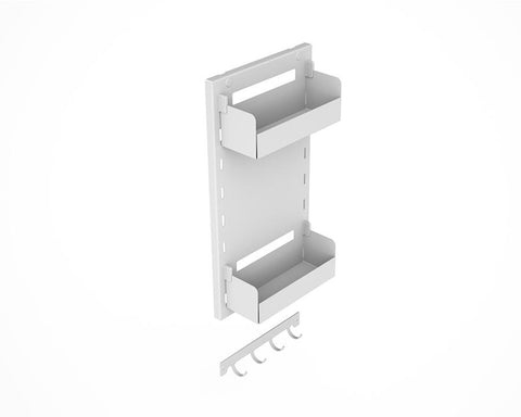 SIGE™ Zone Laundry 2 Basket Storage Closet Kit. To suit 400mm carcase