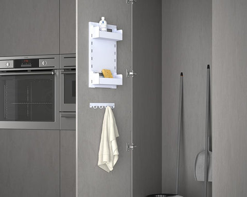 SIGE™ Zone Laundry 2 Basket Storage Closet Kit. To suit 400mm carcase