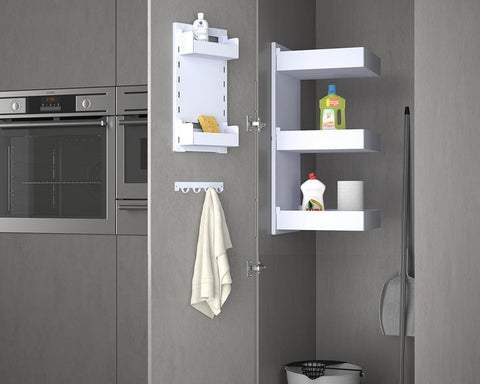 SIGE™ Zone Laundry 3 Basket Storage Closet Kit