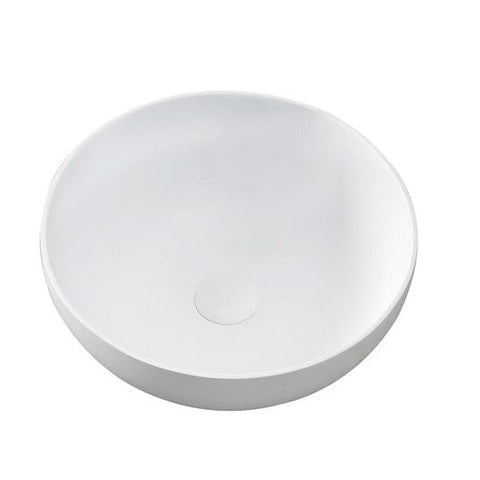 LONDON Matte White Basin (Round:390x390x145)