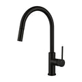 STRM005BK+STRM004BK-H2 – Star Mini Pull-Out Kitchen Mixer With Knurled Handle – Matt Black