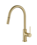 STRM005BM+STRM004BM-H2 – Star Mini Pull-Out Kitchen Mixer With Knurled Handle – Brushed Bronze