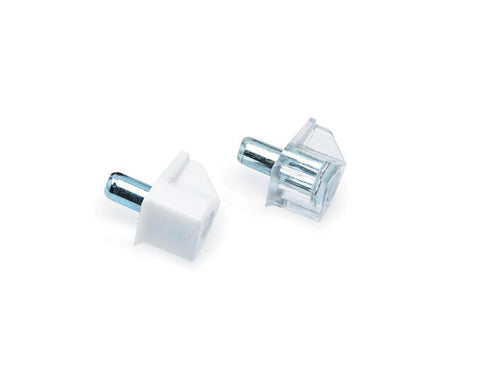 Shelf Support - Clear. 5mm Pin. Sold per 1000/pack