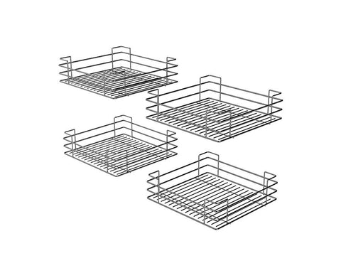 SIGE Valore Spazio 4 Corner Pull Out System Basket Set. Includes 4 Baskets