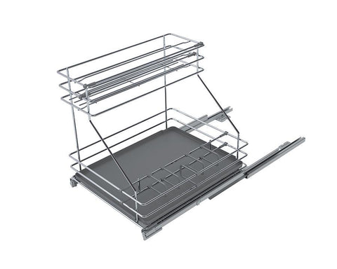 SIGE Valore Bottom Mounted Organiser for 300mm cabinet