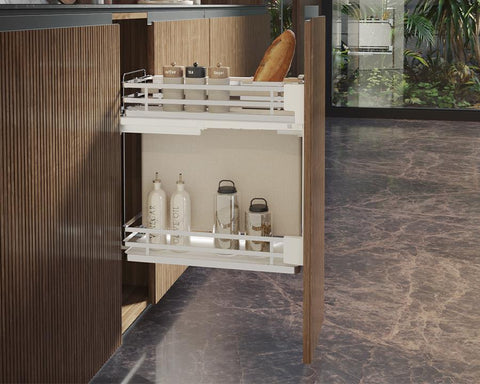 SIGE™ Bottom Mount Soft Close Bottle Rack