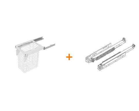 SIGE™ Zone Laundry Basket with 500mm Blum MOVENTO runners
